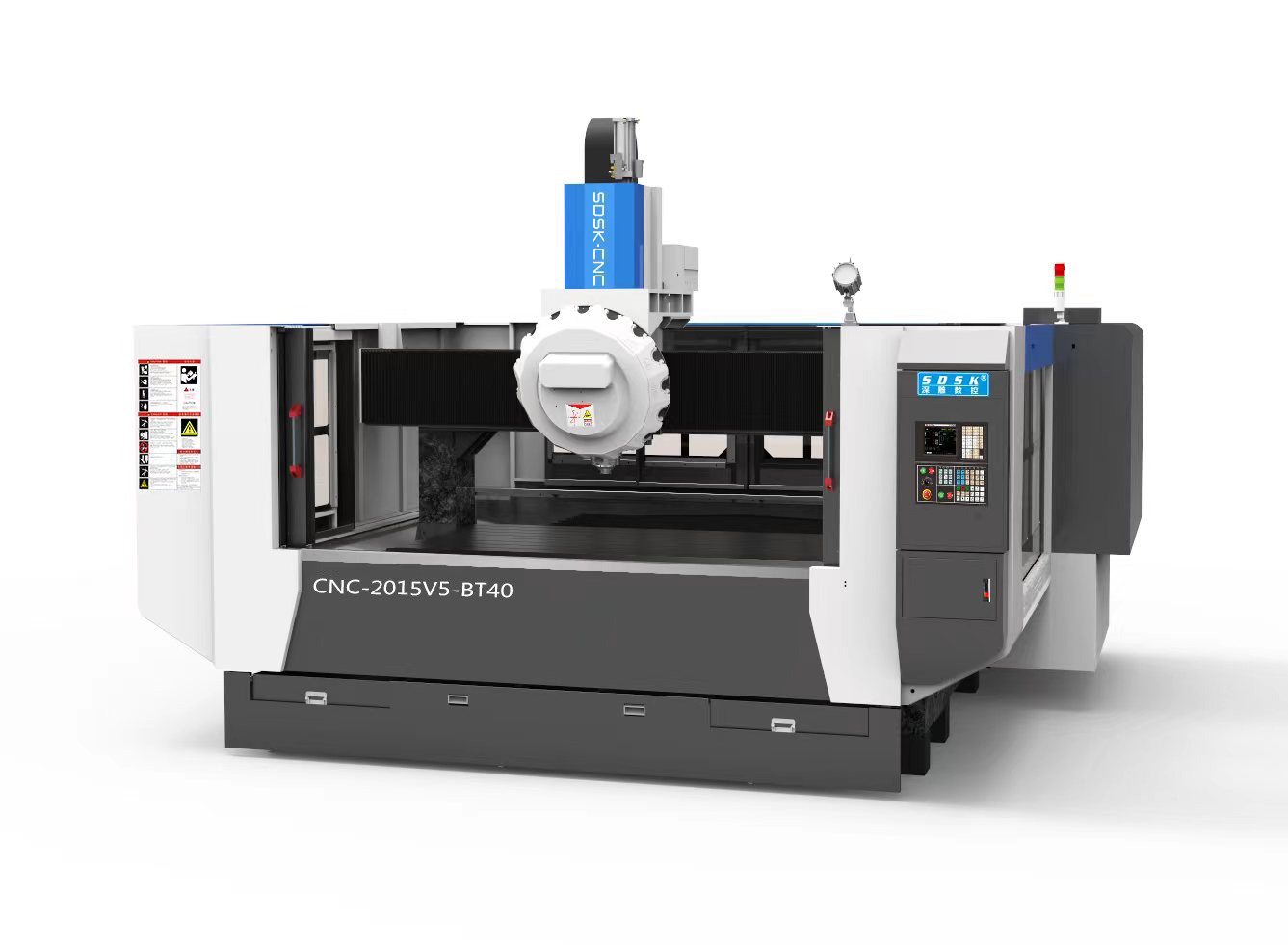 introduction to the structure of large cnc vertical turning machine in longmen machining center